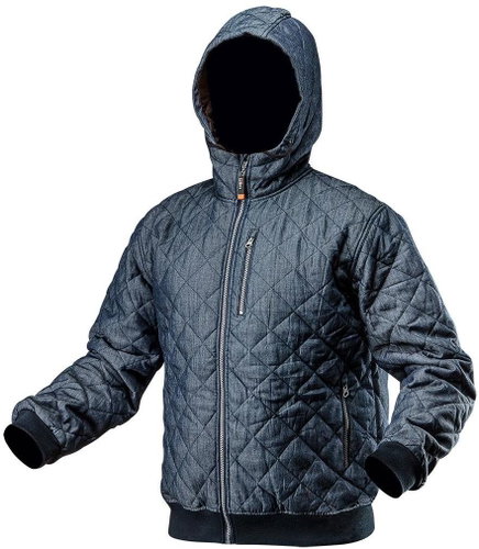 Neo tools quilted jacket insulated, blue, L - Work Jacket - Main image