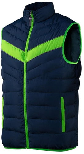 Neo tools premium men's work vest, blue-green, 2XL - Work Vest - Main image