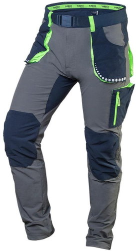 Neo tools men's premium work trousers, 4 way stretch, M - Work Trousers - Main image