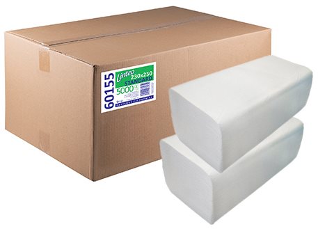 LINTEO ZZ STANDARD 5000 bílé 20× 250 ks - Papírové ručníky - Hlavní obrázek