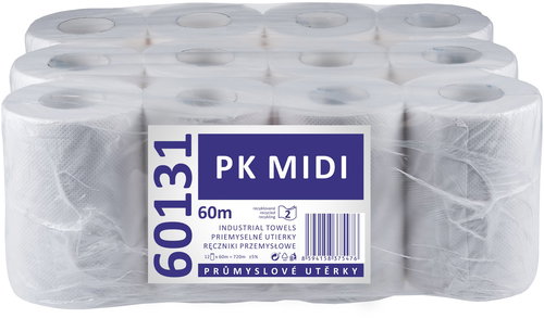 LINTEO PK MIDI white 12pcs - Hand Paper Towels - Main image