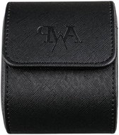 Prague WATCH Accessories Saffiano watchroll single black - Watch Box
