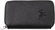 Prague WATCH Accessories Saffiano Zip Case Double Black - Watch Box