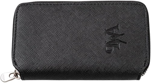 Prague WATCH Accessories Saffiano Zip Case Double Black - Watch Case - Main image