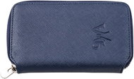 Prague WATCH Accessories Saffiano Zip Case Double Blue - Watch Box