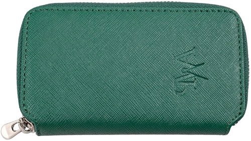 Prague WATCH Accessories Saffiano Zip Case Double Green - Watch Box - Main image