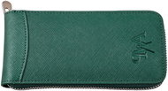 Prague WATCH Accessories Saffiano Zip Case Single green - Watch Box