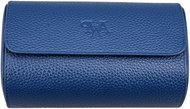 Prague WATCH Accessories Signature Watchroll Double navy blue - Watch Box