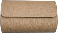 Prague WATCH Accessories Signature Watchroll Double aplaca beige - Watch Box