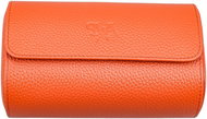 Prague WATCH Accessories Signature Watchroll Double syracuse orange - Watch Box