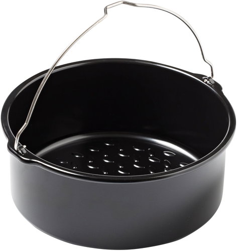 PYREX Metal Round Air Fryer Basket 1.6L - Fryer Accessory - Main image