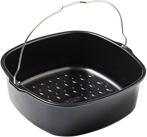 PYREX Square Air Fryer Basket 1.9L, Metal - Fryer Accessory - Main image