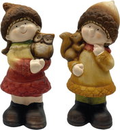 Prodex Děti podzimní se zvířátkem 27 cm - Decoration