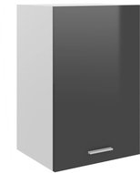 Shumee Upper kitchen cabinet 801259 grey high gloss - Cupboard