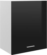 Shumee Upper kitchen cabinet 801266 black high gloss - Cupboard
