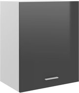Shumee Upper kitchen cabinet 801267 grey high gloss - Cupboard