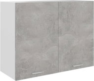 Shumee Upper kitchen cabinet 801280 concrete grey - Cupboard
