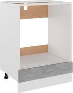 Shumee Kitchen oven cabinet 802501 concrete grey - Cupboard
