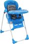 Dětská jídelní židlička modro-šedá - Jídelní židlička