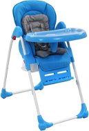 Detská jedálenská stolička modro-sivá - Stolička na kŕmenie