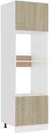 Shumee Kitchen cabinet for oven and microwave 802549 oak sonoma - Cupboard