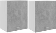 Shumee Kitchen cabinets 2 pcs 805082 concrete grey - Cupboard