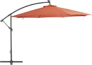 Cantilever parasol with aluminium pole 350 cm terracotta 44508 - Sun Umbrella