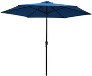 Garden parasol with metal pole 300 cm azure 47127 - Sun Umbrella