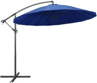 Hanging umbrella blue 3 m aluminium pole 47227 - Sun Umbrella