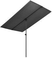 Garden parasol with aluminium pole 2 x 1.5 m anthracite 47338 - Sun Umbrella