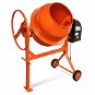 Oranžová míchačka betonu z oceli 140L 650W 141165 - Stavební míchačka