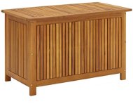 Garden storage box 90 x 50 x 106 cm solid acacia wood 310282 - Garden Storage Box