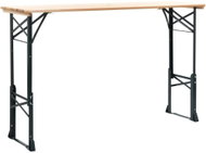Skládací pivní stůl 169 x 50 x 75/105 cm borové dřevo 42209 - Zahradní nábytek