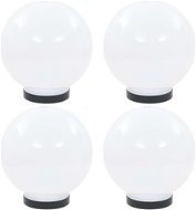 Spherical LED lamps 4 pcs sphere 20 cm PMMA 277141 - Garden Lighting