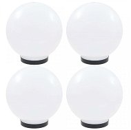 Spherical LED lamps 4 pcs sphere 25 cm PMMA 277142 - Garden Lighting