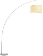 Adjustable floor lamp arc cream 192 cm - Garden Lighting