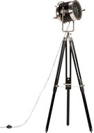 Floor lamp on tripod black massive mango tree 171 cm - Floor Lamp
