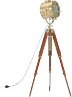 Stojacia lampa na statíve masívne mangovníkové drevo 165 cm - Stojaca lampa