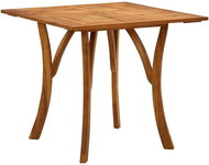 Zahradní stůl 85 x 85 x 75 cm masivní akáciové dřevo 310621 - Zahradní stůl