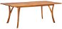Zahradní stůl 201,5 x 100 x 75 cm masivní akáciové dřevo 310626 - Zahradní stůl