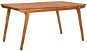 Zahradní stůl 150 x 90 x 75 cm masivní akáciové dřevo 310627 - Zahradní stůl