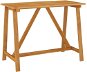 Zahradní barový stůl 140 x 70 x 104 cm masivní akáciové dřevo 312409 - Zahradní stůl