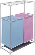 Two-piece laundry sorting basket with top shelf for drying 242059 - Laundry Basket