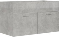 Cabinet under the washbasin concrete grey 80x38,5x46 cm chipboard 804660 - Bathroom Cabinet