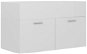 Cabinet under the washbasin white high gloss 80x38,5x46 cm chipboard 804662 - Bathroom Cabinet