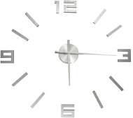 3D wall clock modern design silver 100 cm XXL 325158 - Wall Clock