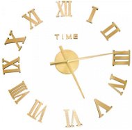 3D nástenné hodiny moderný dizajn zlaté 100 cm XXL 325160 - Nástenné hodiny