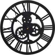 Wall clock black 30 cm acrylic 325168 - Wall Clock