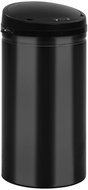 Waste bin with automatic sensor 40 L carbon steel black 322699 - Rubbish Bin