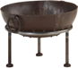 Rustic portable fireplace O 40 cm iron 321944 - Fireplace